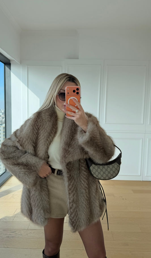 Daphne Premium Vizon Kürk