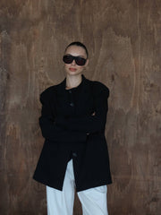 Siyah Oversize Ceket