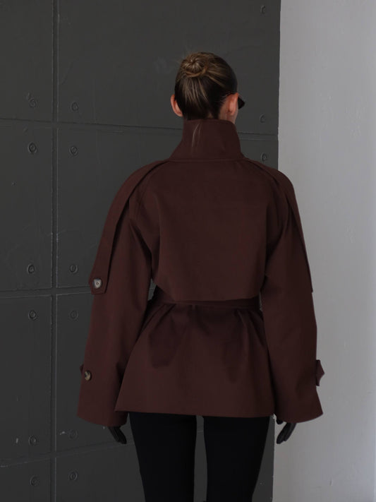 Le Vienne Trench Kahverengi