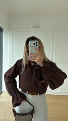 Muse Kahverengi Bluz