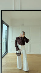 Muse Kahverengi Bluz