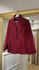 Kırmızı Blazer Ceket