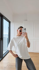 Beyaz Onze Tshirt
