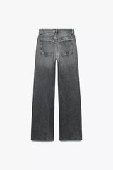 Antrasit Wide Leg Jean