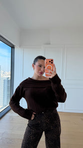 Kahverengi Madonna Kazak