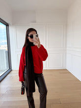 Premium Mng Havuç Deri Pantolon - Kahverengi