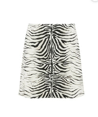 Zebra Desen Etek
