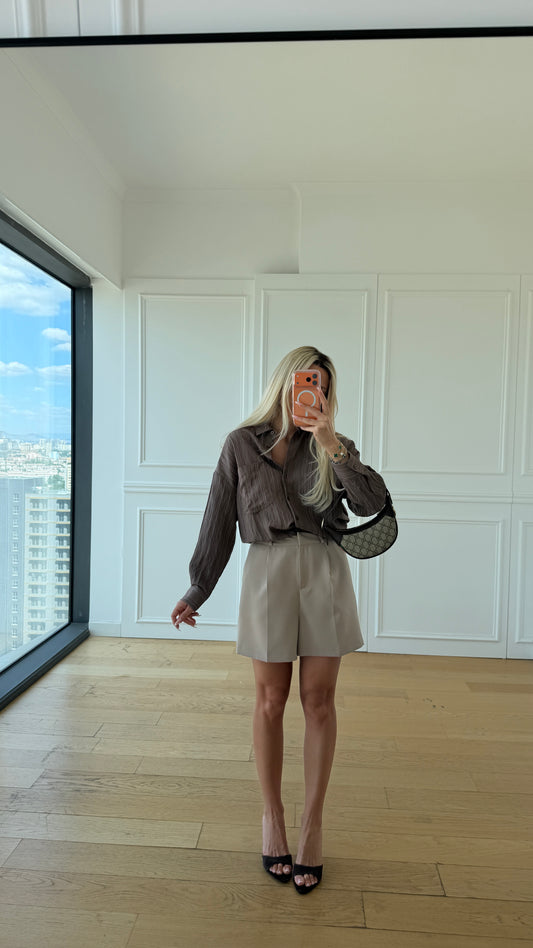 Chic Tailored Şort