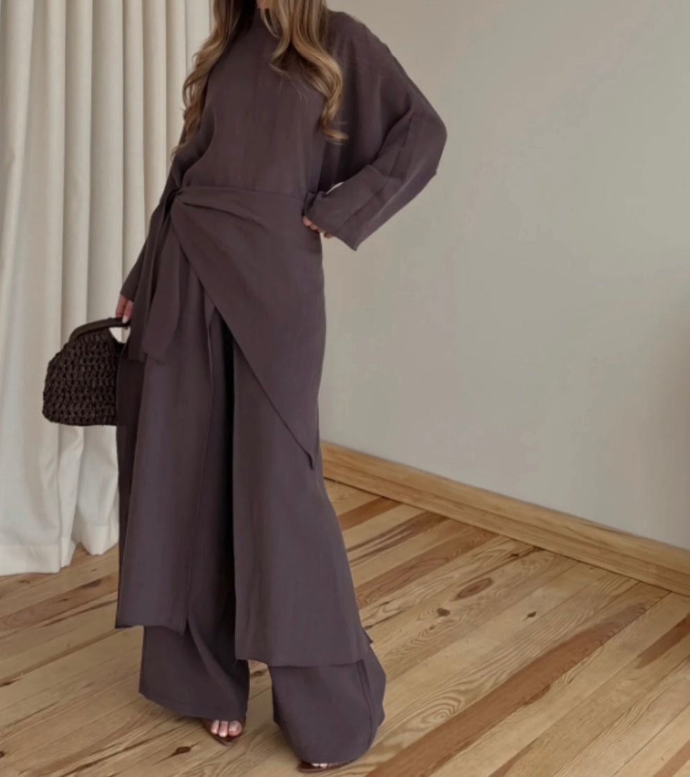 Kahverengi Pura Set