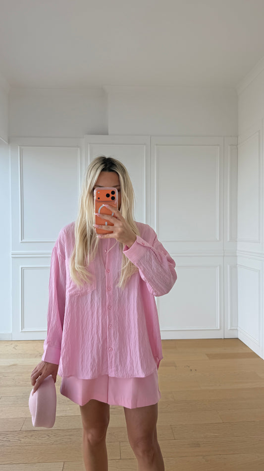 Rosa Premium Gömlek Pembe