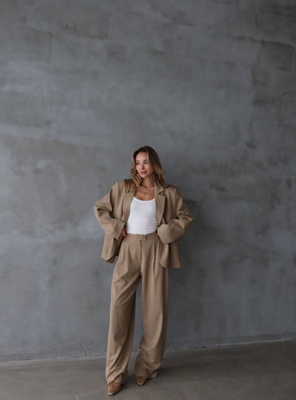 Sofia Camel Pantolon