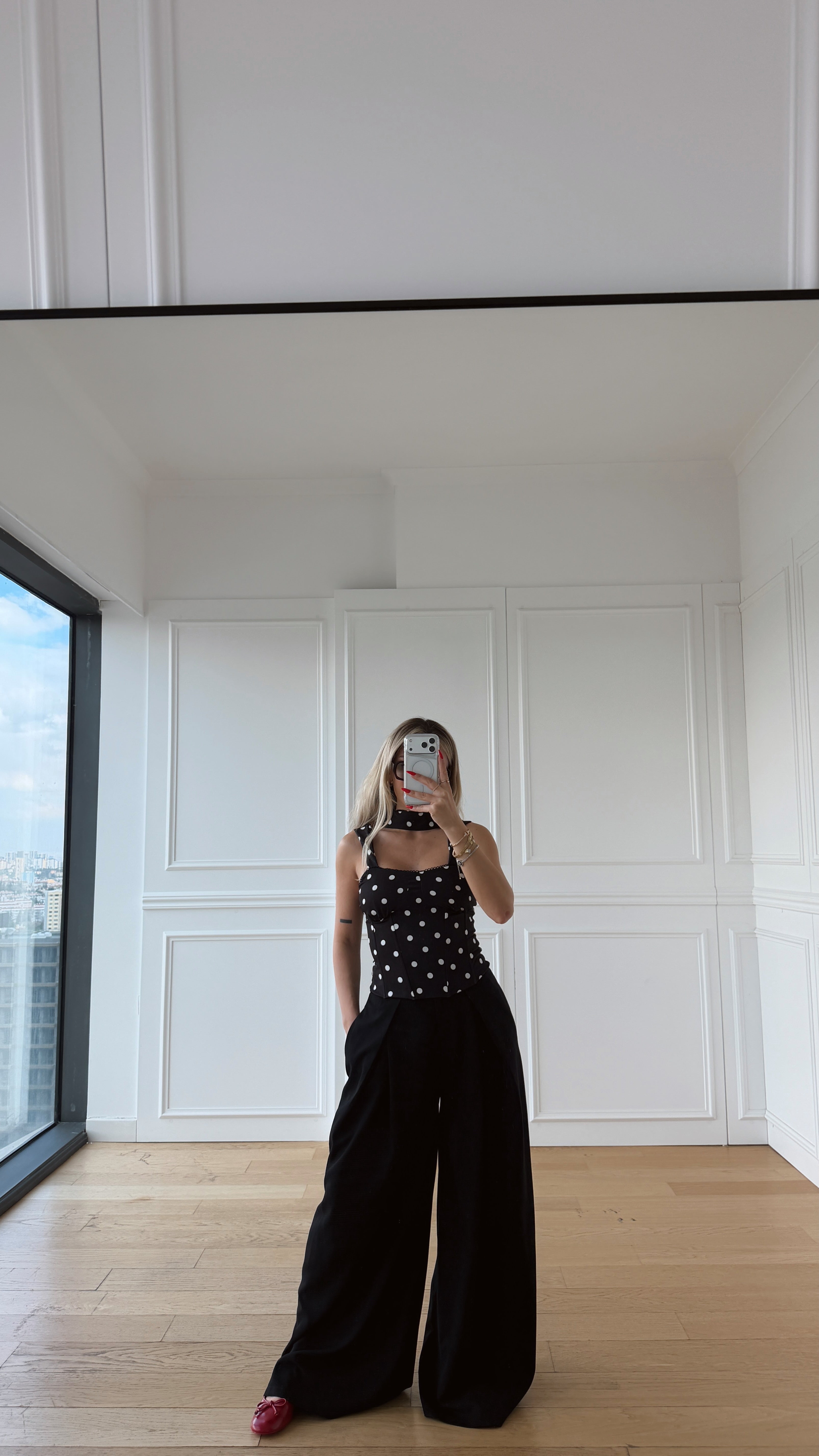 CHİC DOT CORSET Siyah