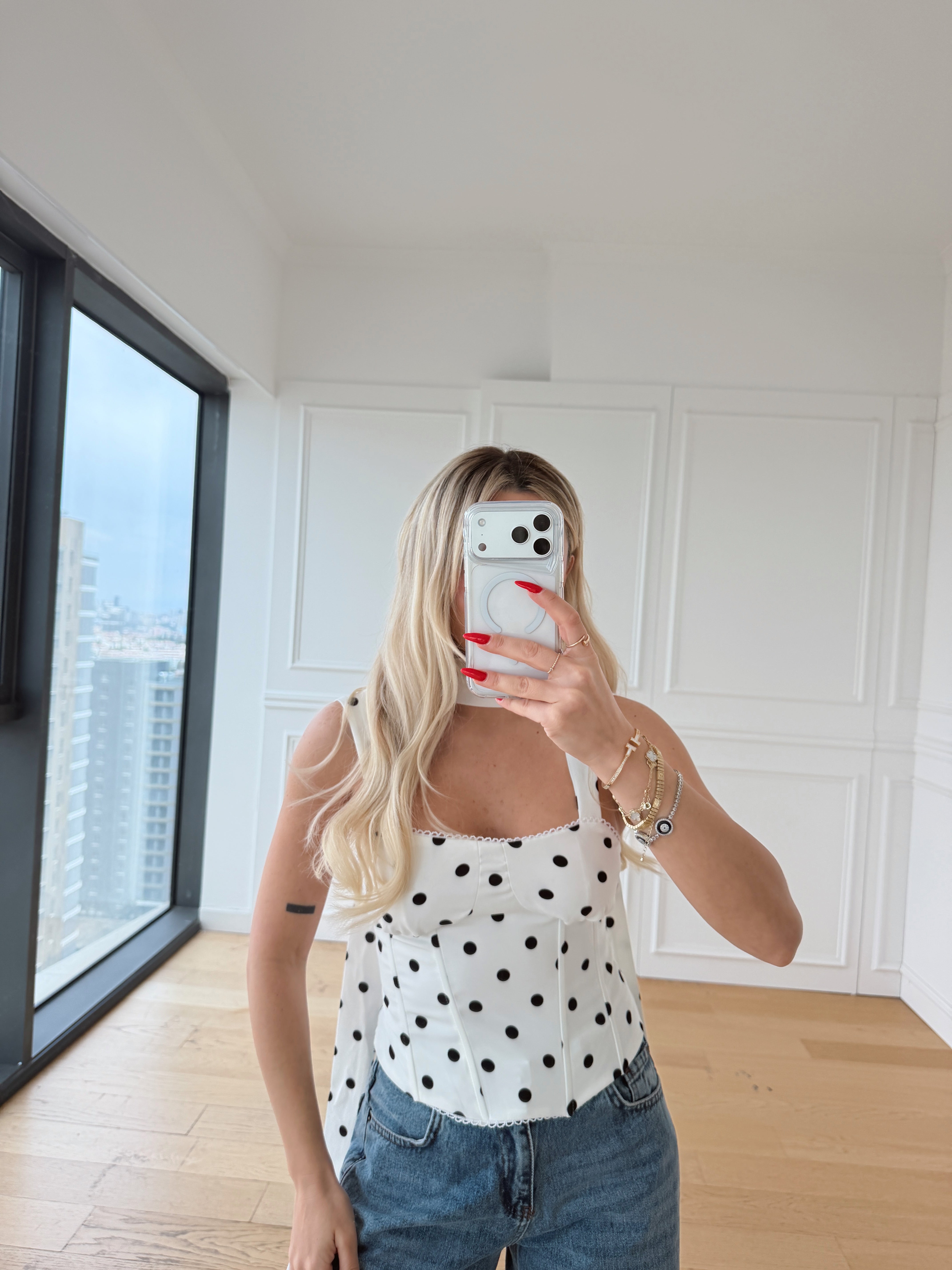 Chic Dot Corset