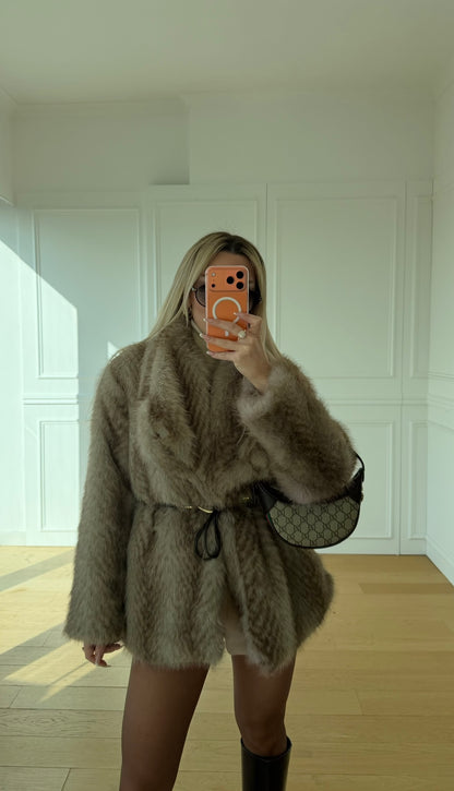 Daphne Premium Vizon Kürk