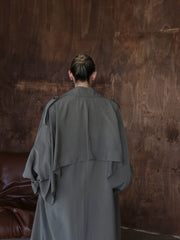 Sartorial Oversize Trench Haki