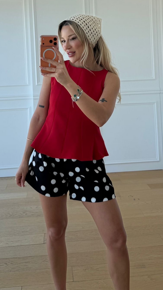 Positano Pleated Shorts