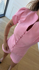 Amelie Lale Kollu Takım Pembe