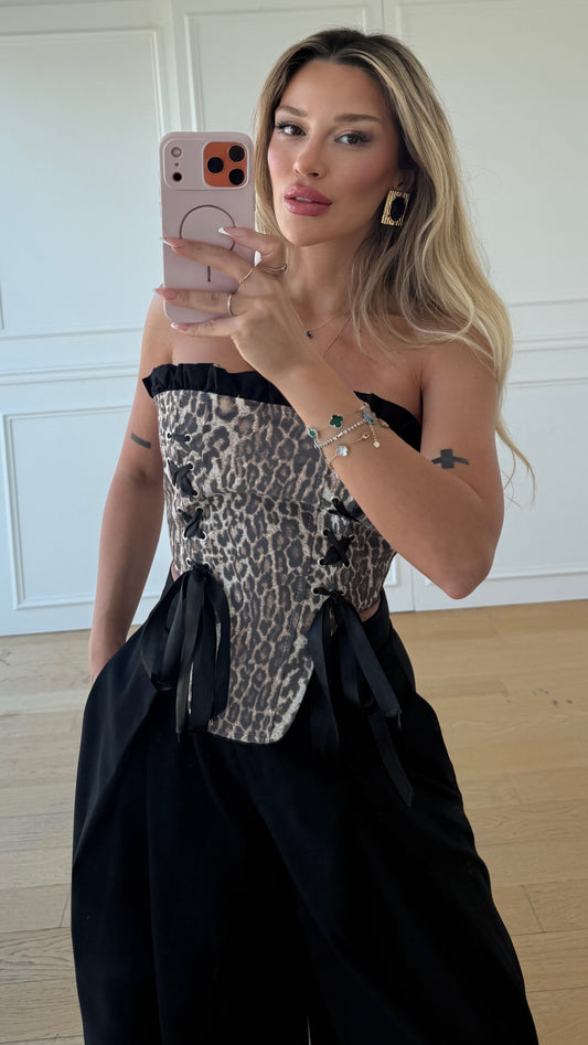 Amour Leopard Corset