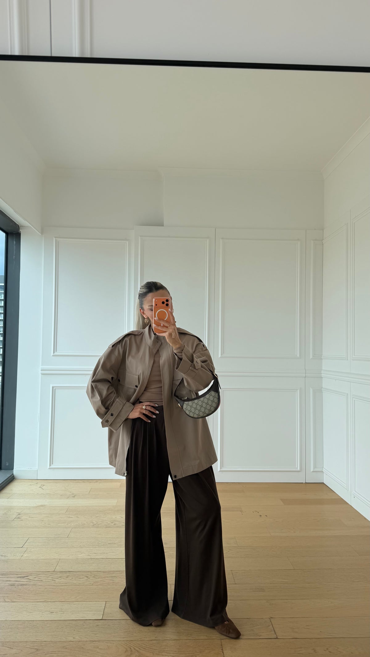 Kija Apolet Detaylı Oversize Trenchcoat