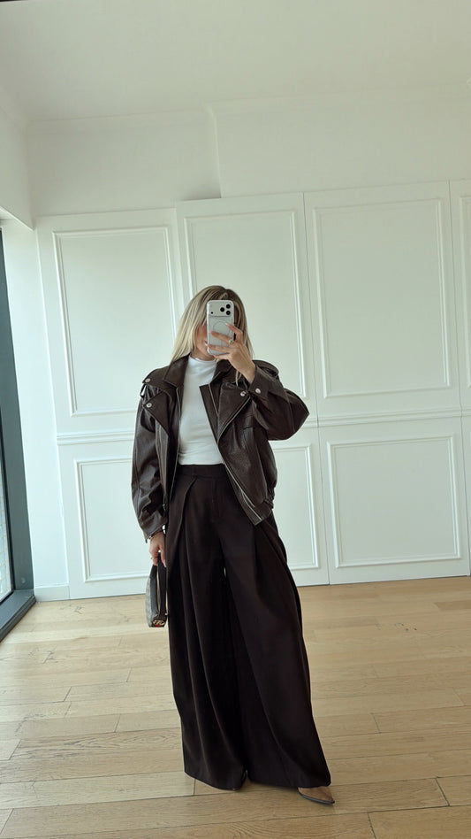 City Ease Pantolon Kahverengi