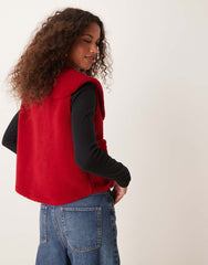 Premium Kırmızı Yelek