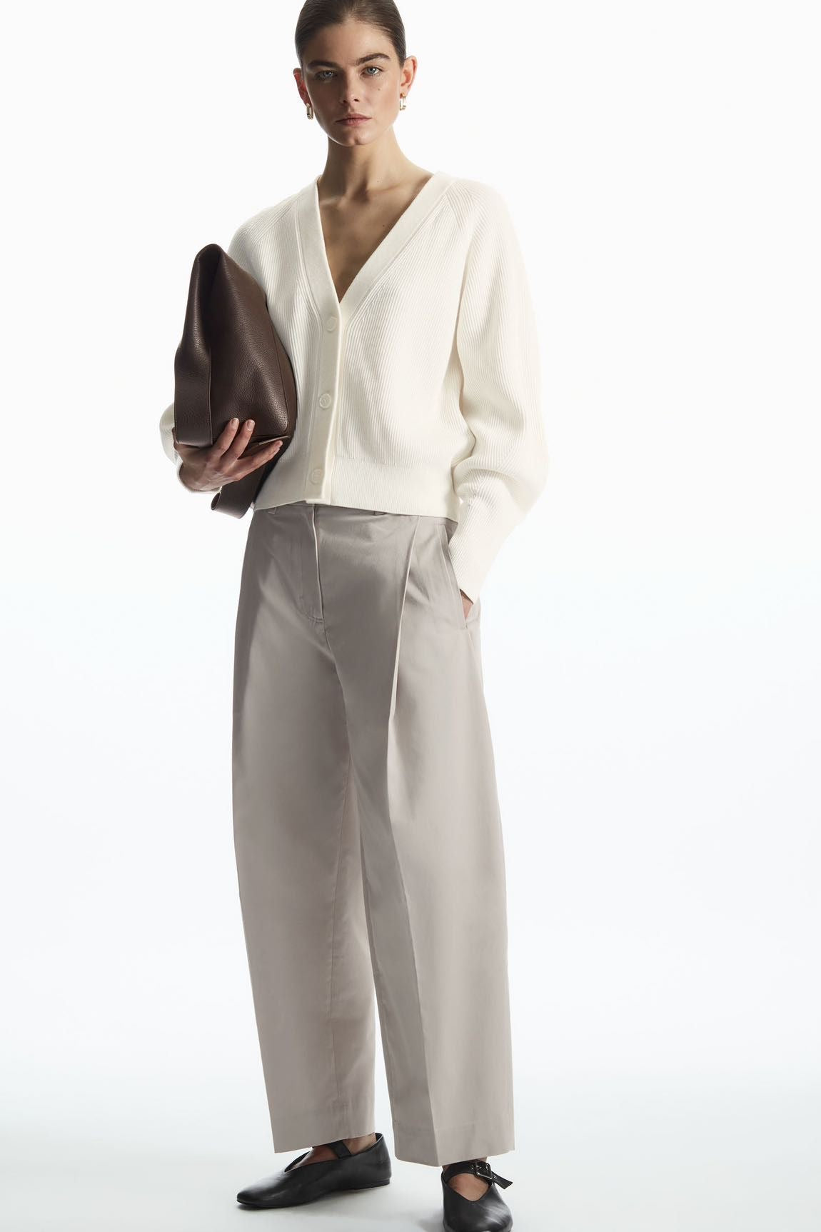 Orj cs ekru pantolon