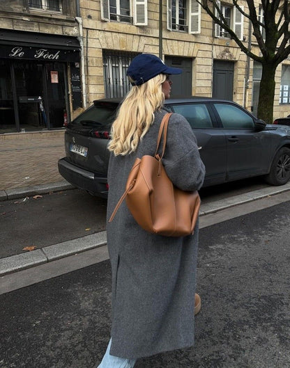 Eloise Camel Deri Çanta