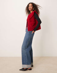 Premium Kırmızı Yelek