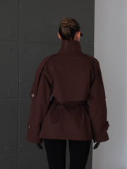 Le Vienne Trench Kahverengi