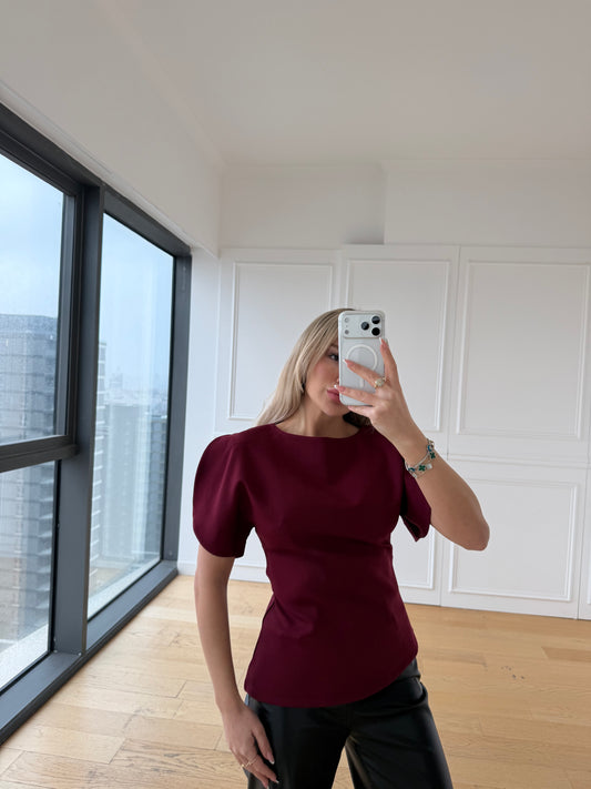 Zr Bordo Bluz