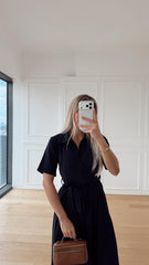 Clean Look Lacivert Elbise