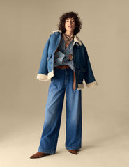 Pileli Bol Paça Jean