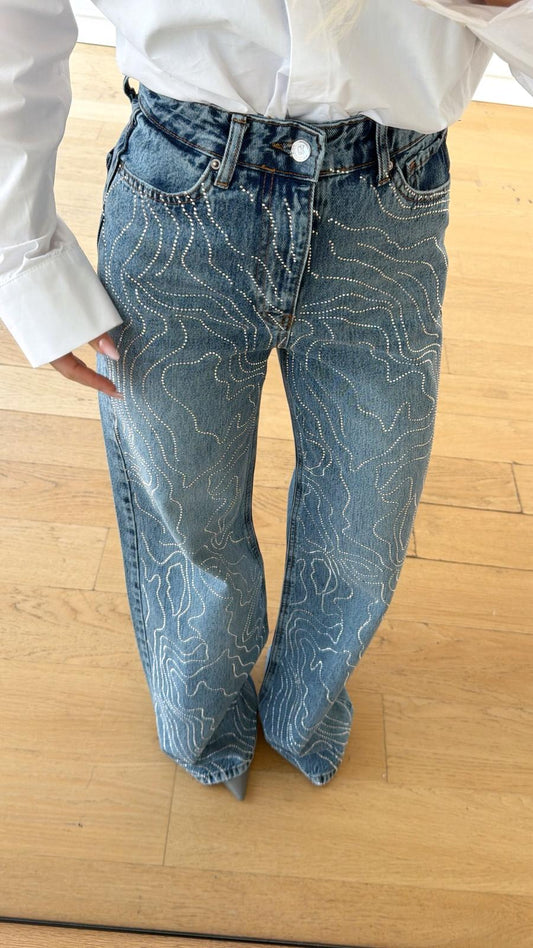 Shine Effect Jean