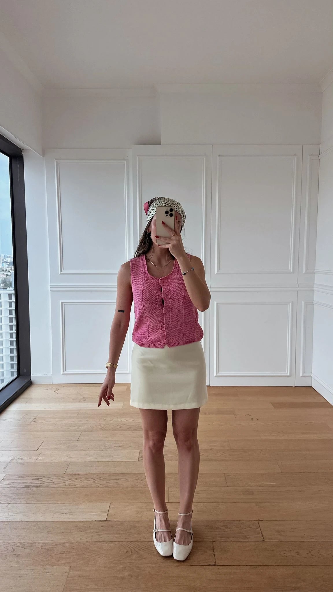 Liona Mini Etek - Sarı