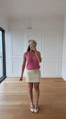 Liona Mini Etek - Sarı