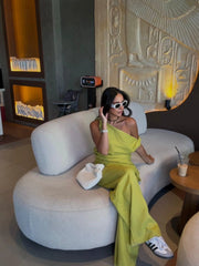 Nora Bluz Pantolon Yeşil Takım