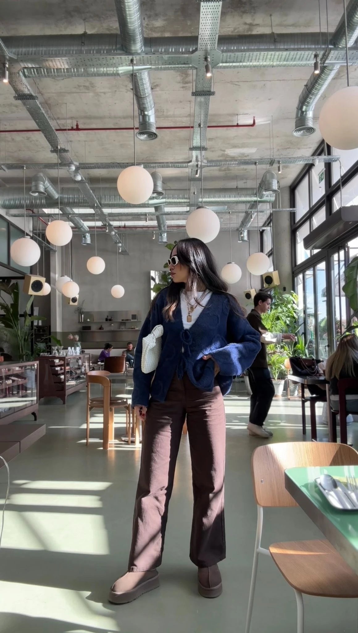 Premium Kahverengi Jean