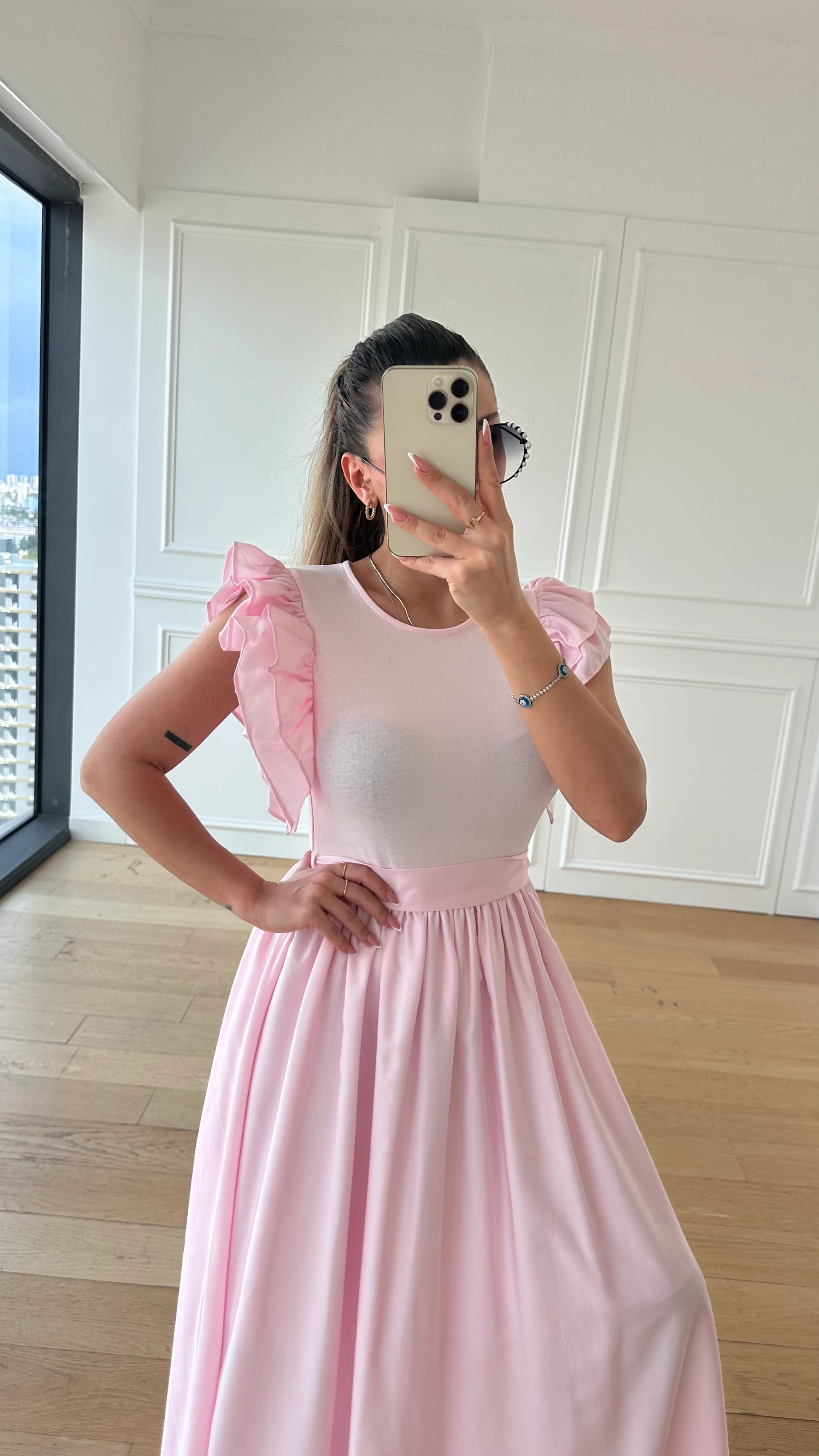 Bellis Elbise - Pembe