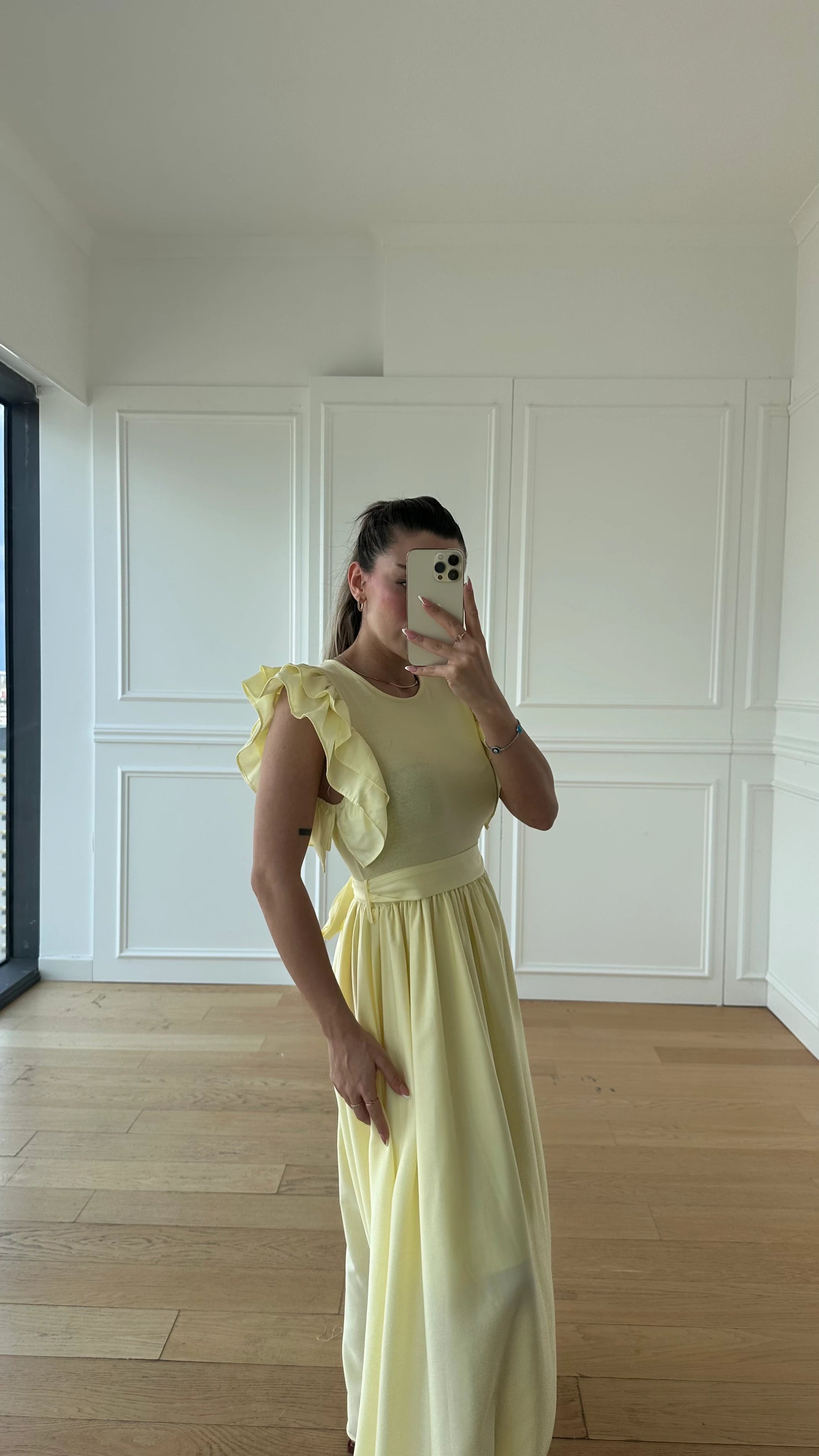 Bellis Elbise - Sarı