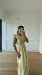 Bellis Elbise - Sarı