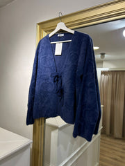 Chloe Önü Bağcıklı Hırka  - Lacivert