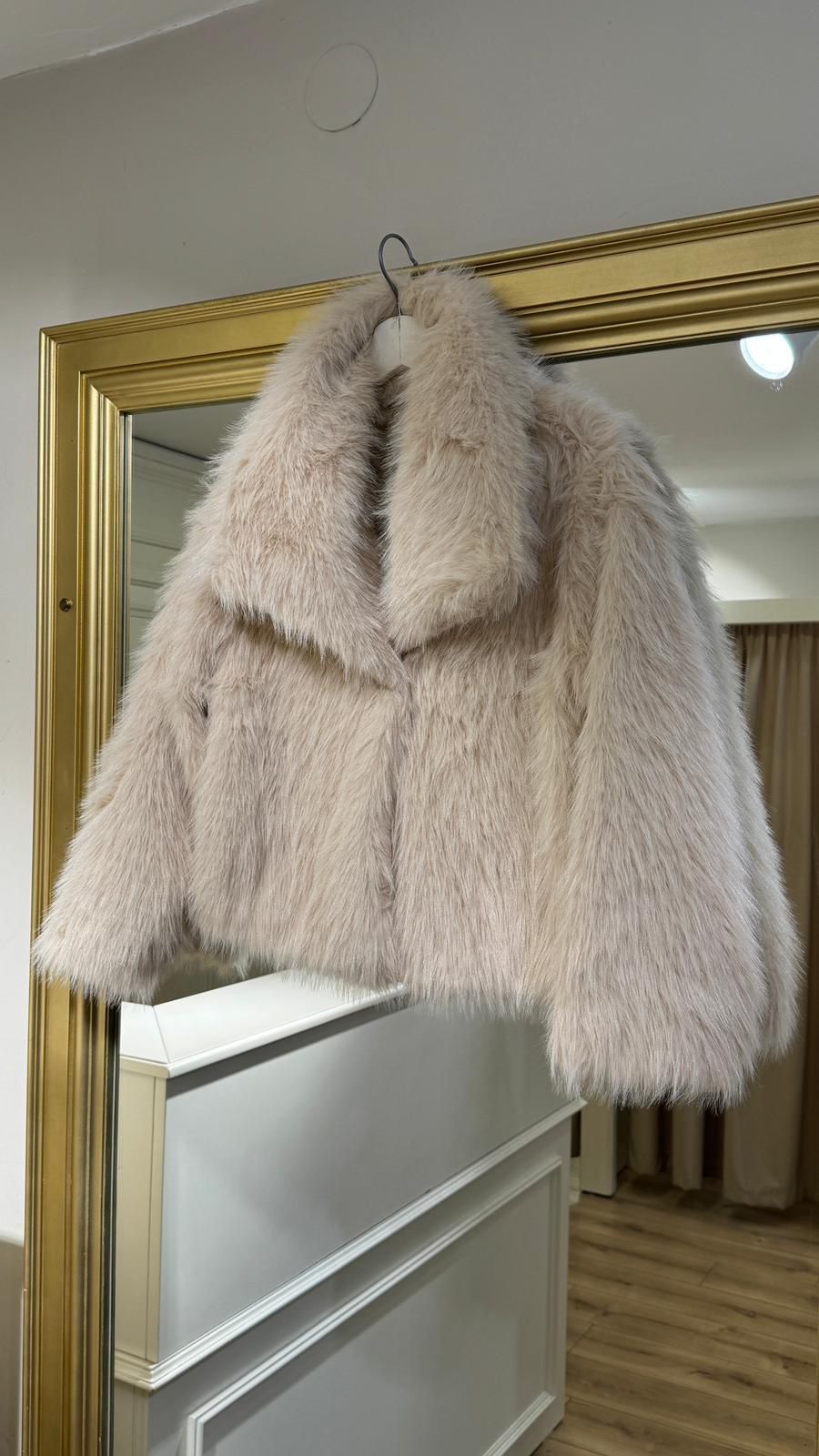 Premium Luz Ekru Kürk