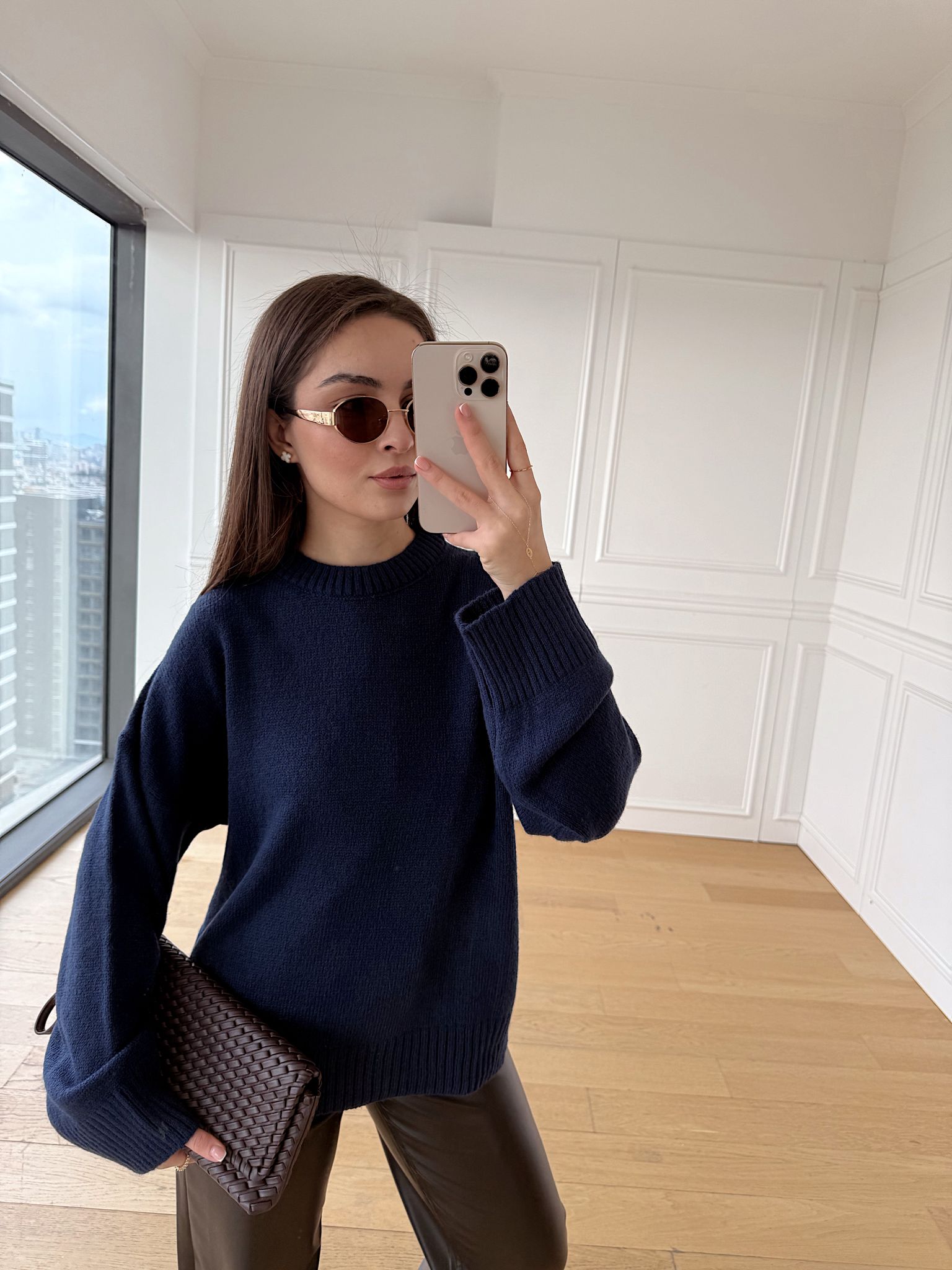 Lacivert Lilian Kazak