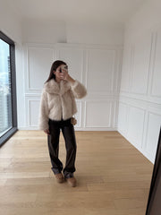 Premium Luz Ekru Kürk