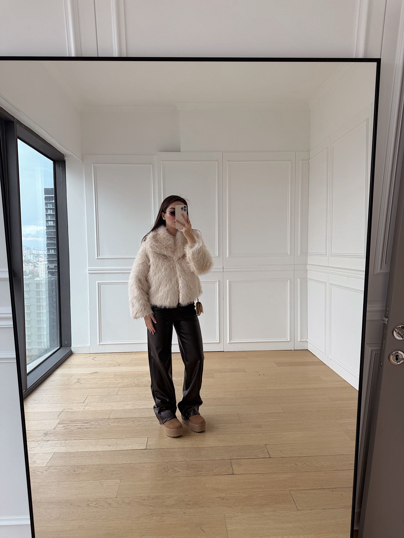 Premium Luz Ekru Kürk